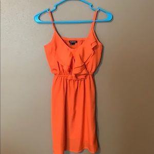 Orange sundress